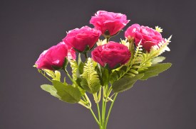 Ramo 5 flores rosa grande (1)